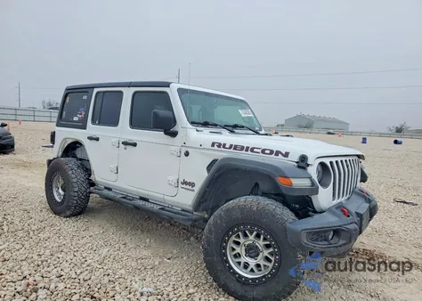 2021 Jeep Wrangler Unlimited Rubicon из США, поврежденный, VIN 1C4HJXFG6MW869086